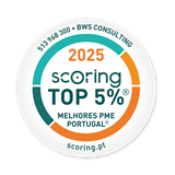 Selo Scoring TOP 5% — Melhores PME Portugal 2025